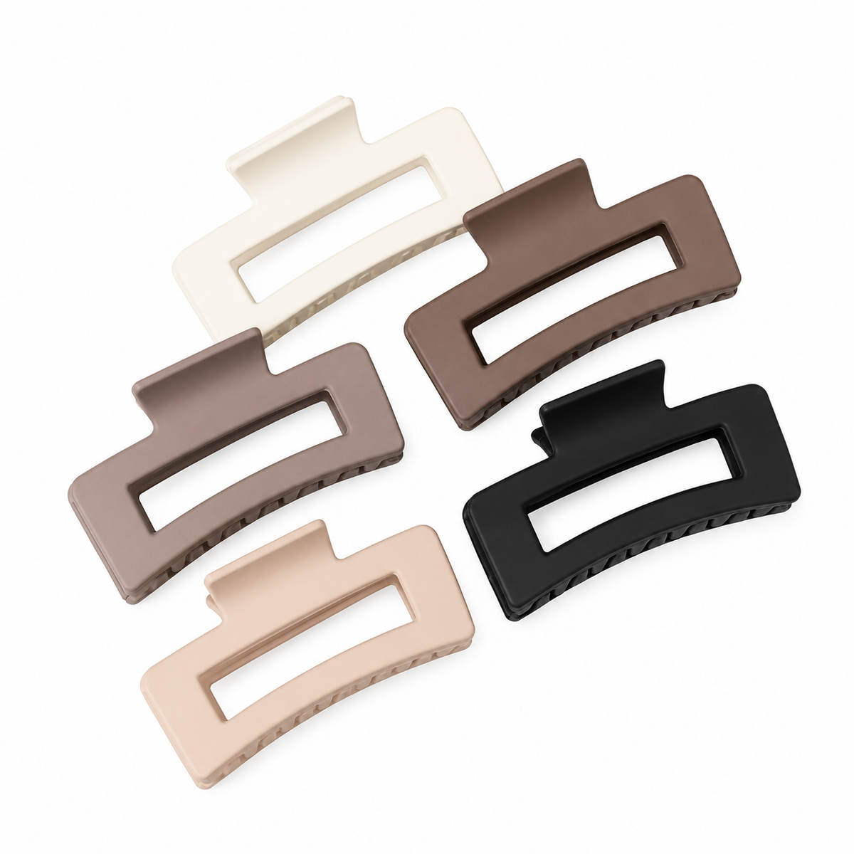 Sliqd Aura™ MatteGrip Claw Clips (5-Pack)