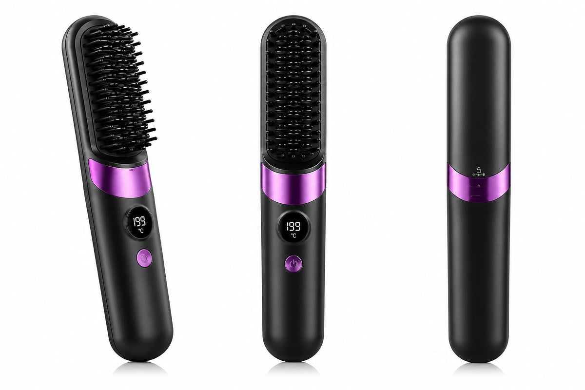 Sliqd Aura™ Cordless Frizz-Free Brush (heated brush)