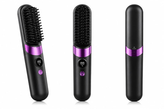 Sliqd Aura™ Cordless Frizz-Free Brush (heated brush)